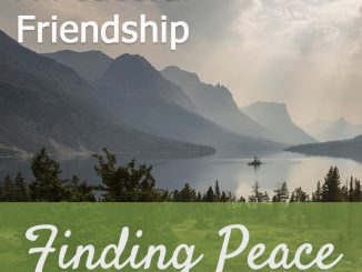 Devotion Topic : A Peaceful Friendship